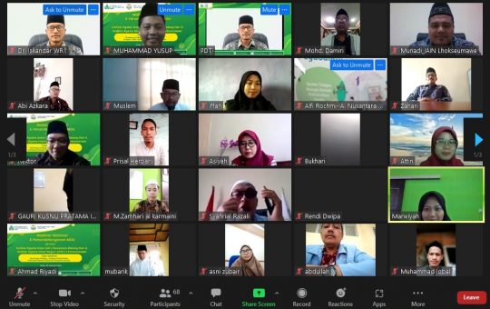 IAI Nusantara Batang Hari dan IAIN Lhokseumawe Aceh Laksanakan Webinar dan Penandatanganan MOU