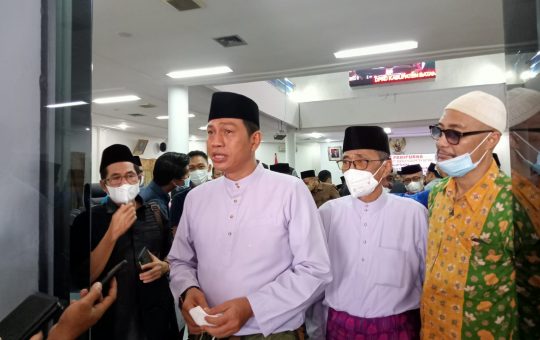 Fadhil Arief dan H Bakhtiar Hadiri Paripurna Pembahasan LKPJ dan LKPD di Gedung DPRD Batang Hari