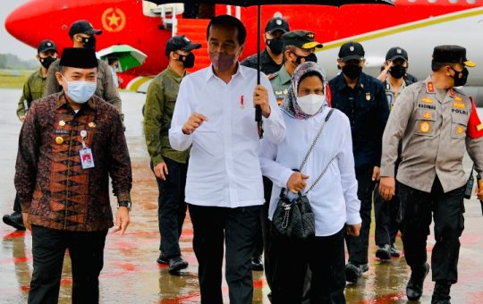 Al Haris Dampingi Kunker Presiden Jokowi