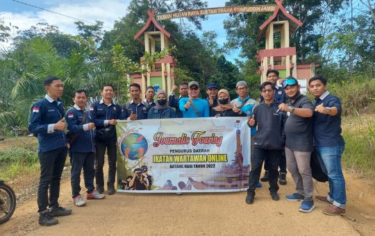 Gelar Jurnalis Touring, PD IWO Batanghari Sasar Kawasan Tahura STS
