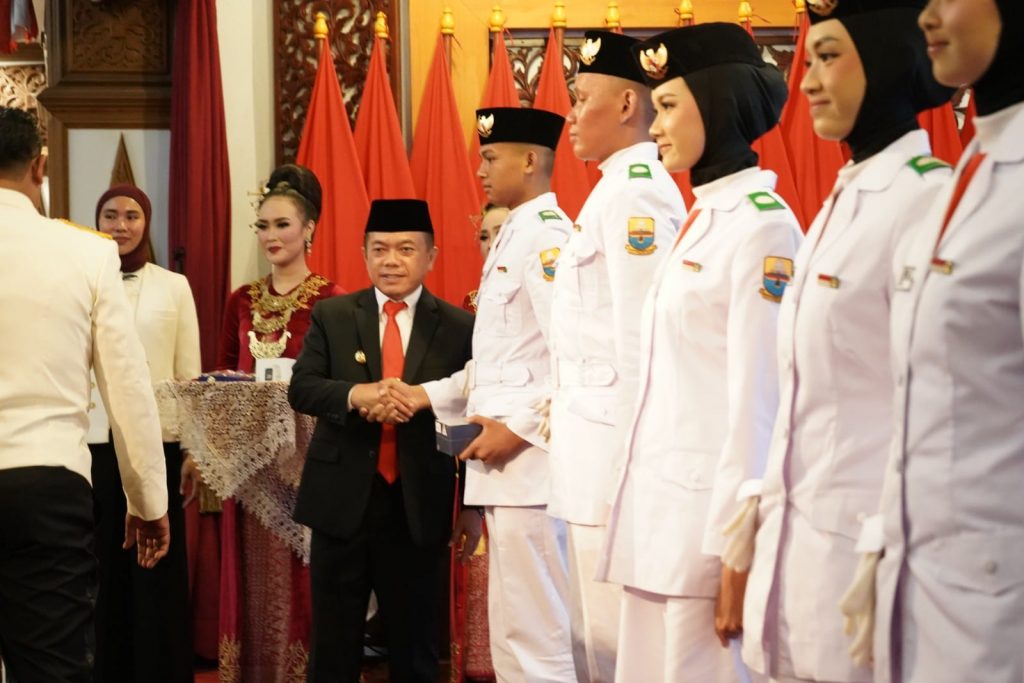 Gubernur Jambi, Al Haris, pada Malam Resepsi Kenegaraan HUT Kemerdekaan RI ke 77 Tahun 2022. (Foto: Harun)