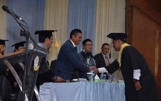 Hadiri Sidang Senat ke XXI STIE-GK Muara Bulian, Fadhil; Mamfaatkan Potensi ilmu Yang didapatkan