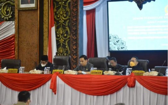 DPRD Provinsi Jambi Sepakati Perubahan Propemperda Jadi 14 Rancangan Peraturan Daerah