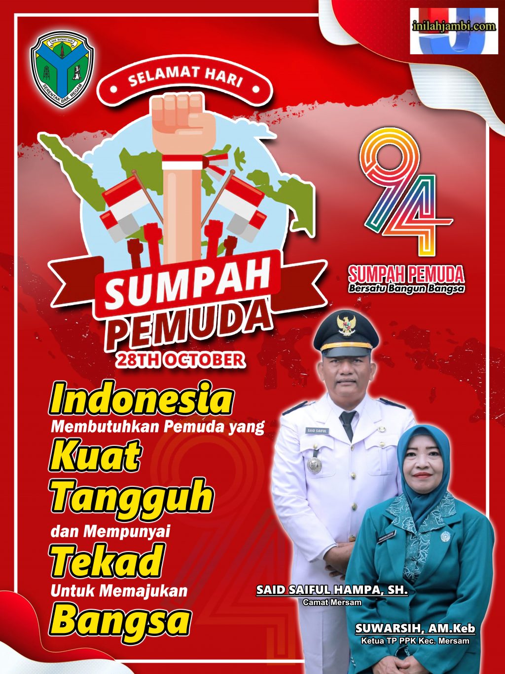 Camat Mersam Said Saiful Hampa S.H