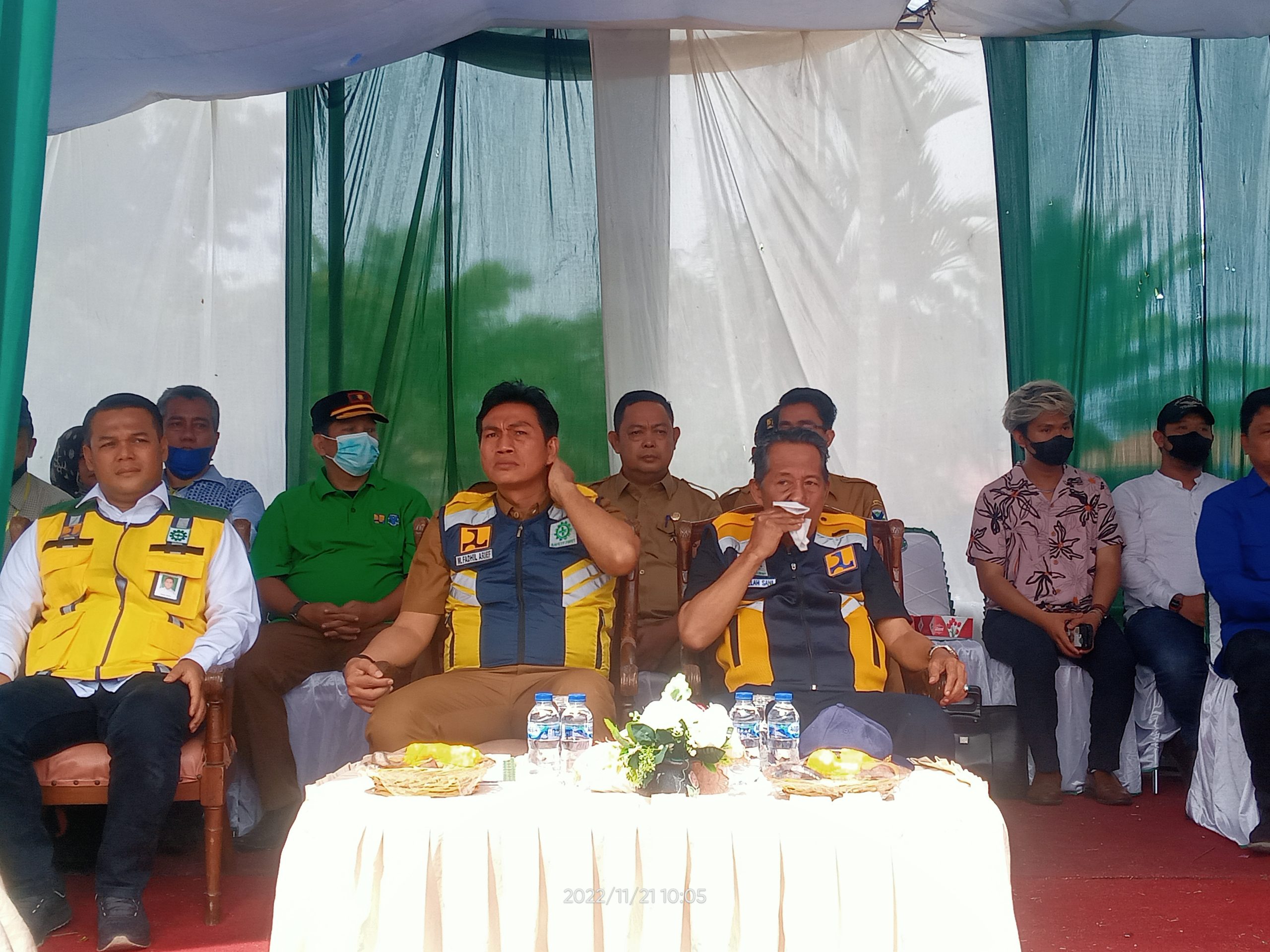 Hadiri Pembukaan Lomba kontruksi, MFA:Untuk Mencapai Infrastruktur yang Baik itu Perlu Pekerja yang Handal