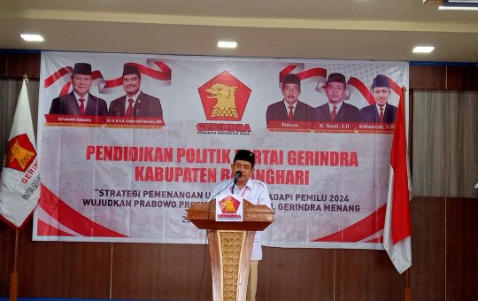 Mantapkan Pengurus Partai GERINDRA Melalui Pendidikan Politik, Mauli Eks PPP Optimis GERINDRA Menang 2024