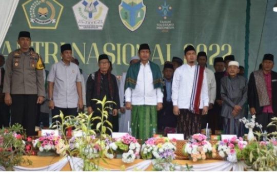 Bupati Batanghari Hadiri Peringantan HSN Tahun 2022 di Ponpes As- Sulthon