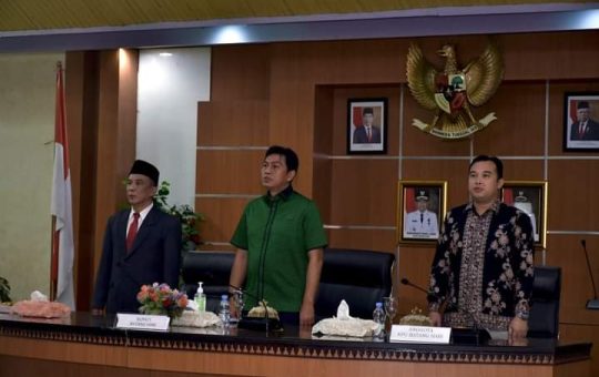 Mhd Fadhil Arief Hadiri Pelantikan PPK Se-Kabupaten Batanghari
