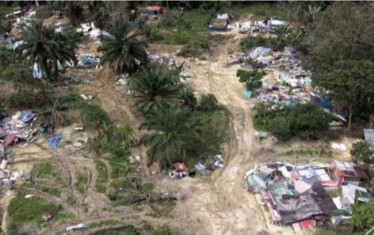 Heboh Jabatan Imigresen Malaysia Temukan Pemukiman Ilegal WNI di Hutan