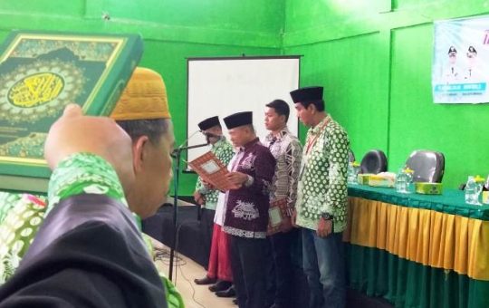 Resmi, Mashuri Lantik 79 Dewan Hakim MTQ ke-49 Tingkat Kabupaten Merangin