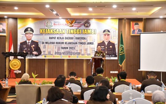 Kajati Buka Rakerda Kejati Jambi