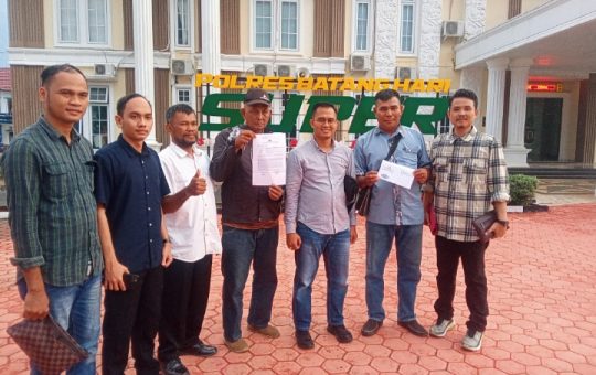 Oknum PT WKS Lakukan Perusakan Lahan 130 Haktar, Kelompok Tani Maju Jaya Laporkan Tindak Pidana ke Polres