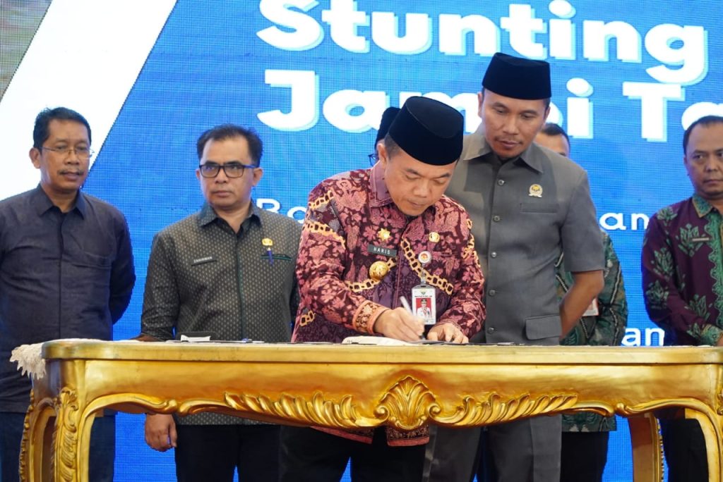 Gubernur Jambi, Dr. H. Al Haris, S.Sos., MH., pada pelaksanaan Musyawarah Rencana Pembangunan (Musrenbang) Rencana Kerja Pembangunan Daerah (RKPD) Provinsi Jambi Tahun 2025.(Foto: Harun Al Rasyid, Hory Apriansyah)