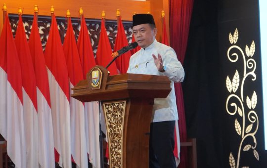 Gubernur dan Wakil Gubernur Halal Bi Halal Bersama MUI, LAM dan Ormas Islam Provinsi Jambi