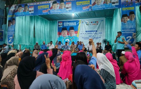 Warga Terima Kasih Kepada Al Haris Jalan Teluk Nilau-Senyerang Sudah Mulus