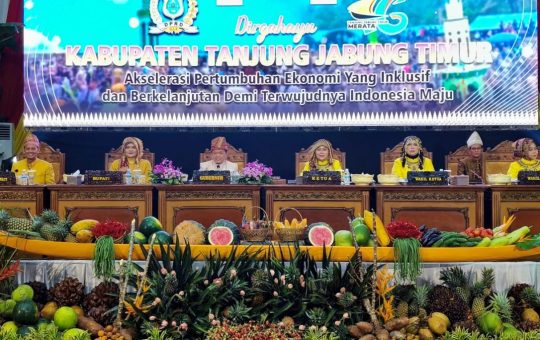 Al Haris Diacara HUT ke-26 Tanjab Timur: Jaga Kekompakan Ditengah Efisiensi Anggaran