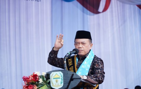 Al Haris Diacara Puncak HARGANAS di Kerinci: Keluarga Fondasi Pembentukan Pendidikan Anak Berkualitas