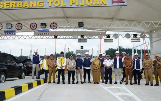 Al Haris Tinjau Progres Tol Pijoan–Sebapo–Bayung Lencir
