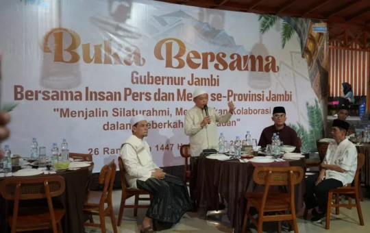 Al Haris Minta Kolaborasi Pemprov dengan Insan Pers Ditingkatkan dalam Membangun Jambi