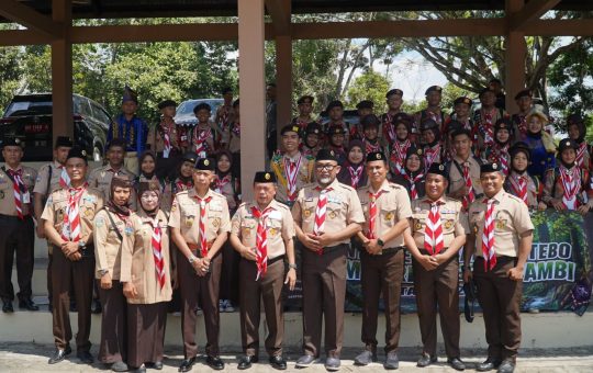Buka Jambore Daerah Pramuka Jambi, Gubernur Al Haris: Sebagai Wadah Mengasah Wawasan, Kepemimpinan dan Kemandirian
