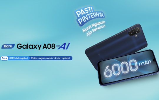 Samsung Galaxy A08 Resmi Hadirkan Baterai Besar 6.000 mAh, Fitur AI, dan Update Software Hingga 6 Tahun